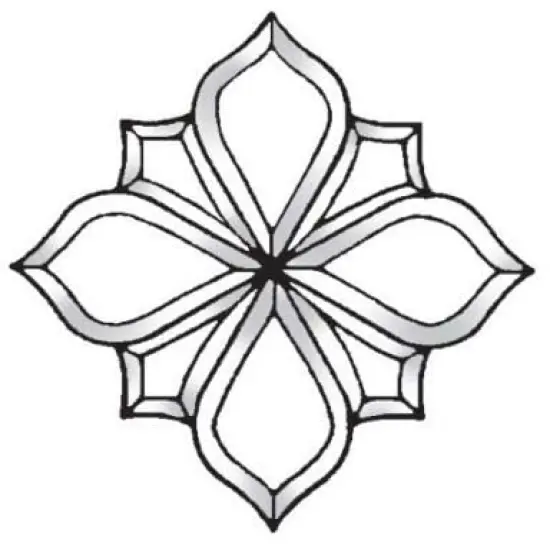 9-1/2" x 9-1/2" Clear Glass Bevel Cluster BC333 {1}