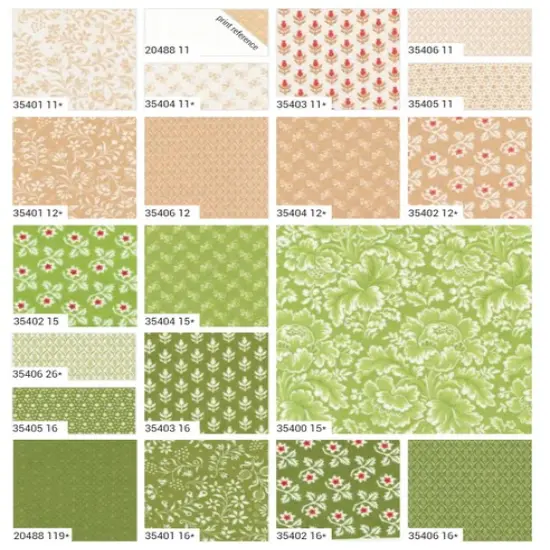 Buon Natale 1.5" Strip Roll (Honey Bun) by Fig Tree Co for Moda (35400HB) {4}