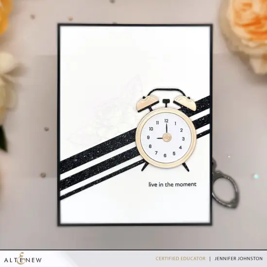 Mini Delight: Live in the Moment Stamp & Die Set {5}