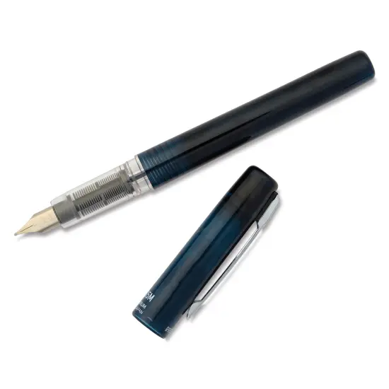 Platinum Prefounte Fountain Pen - Graphite Blue, Medium {1}