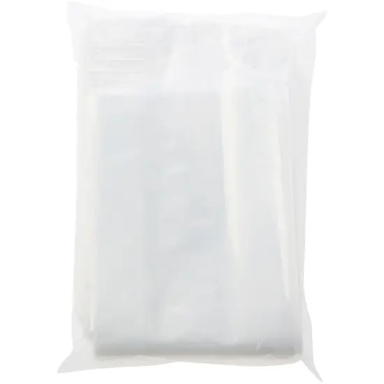 Plymor 6" x 3" x 18" (Pack of 100), 2 Mil Gusseted Plastic Bags {6}