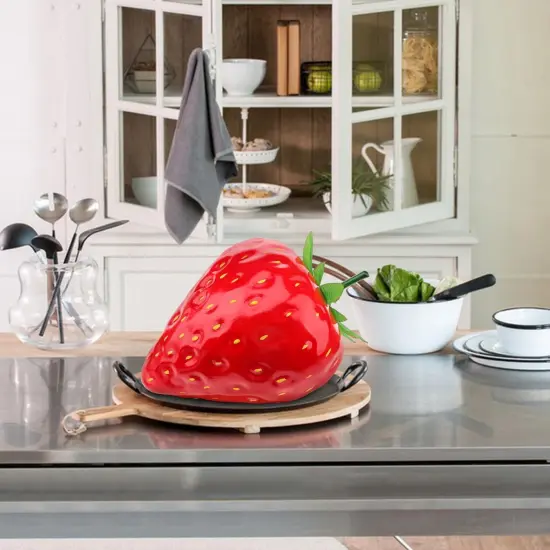 13inch Artificial Large Red Strawberry {4}