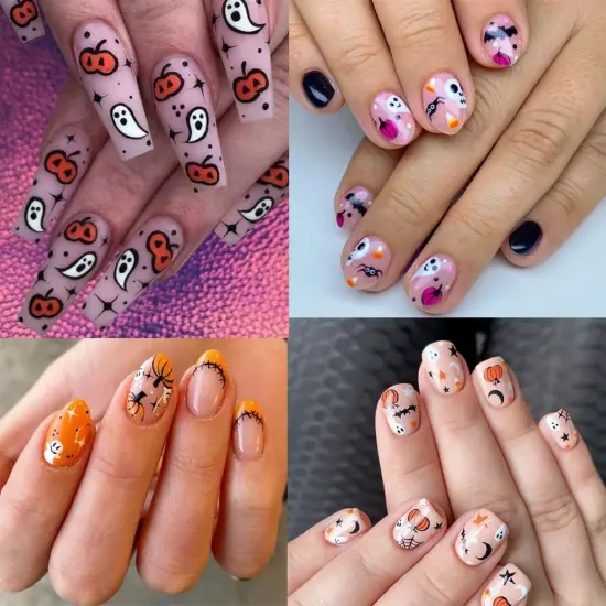 Halloween 3D Nail Stickers {4}
