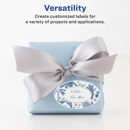 Avery Matte White Oval Labels, 1.5" x 2.5" {2}