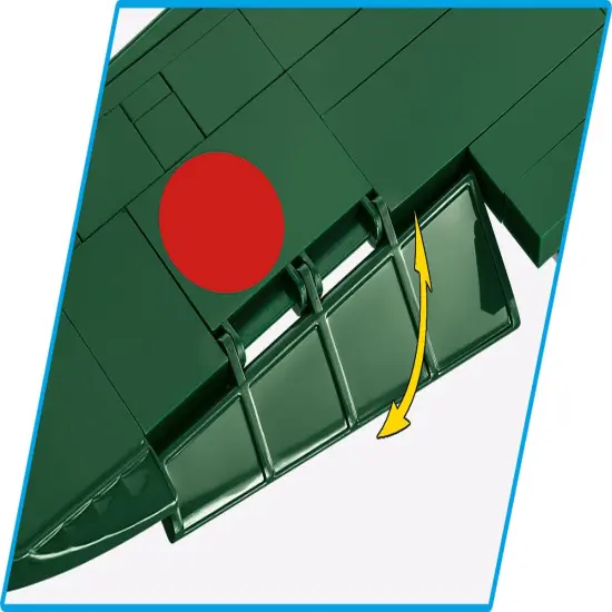 COBI Historical Collection WWII KAWASAKI KI-61-I HYEN (TONY) Plane {6}