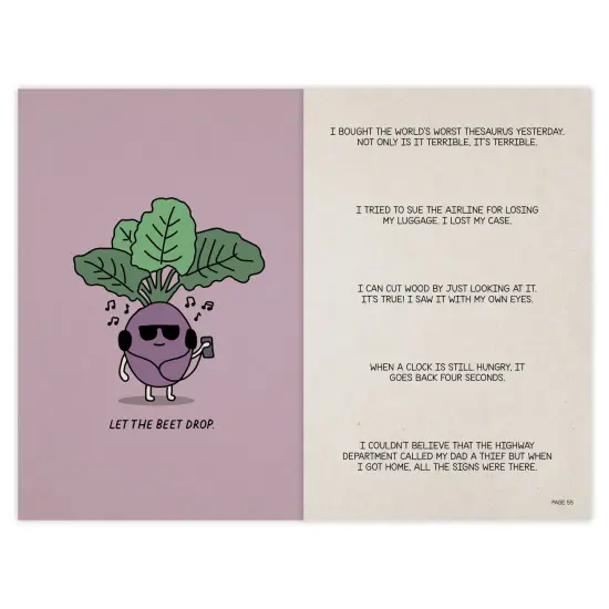 The Book of Puns Softcover 6x9 Book {5}