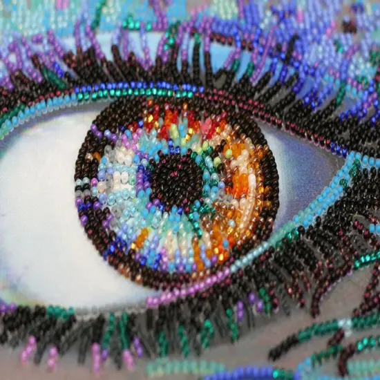 Bead Embroidery Kit - Royal gaze {2}