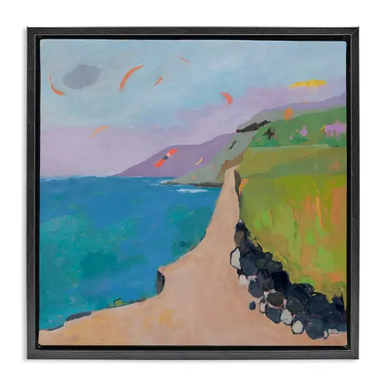 Stupell Industries Kites over Coastal View Floating Frame, design by Jenny Wantuch {7}