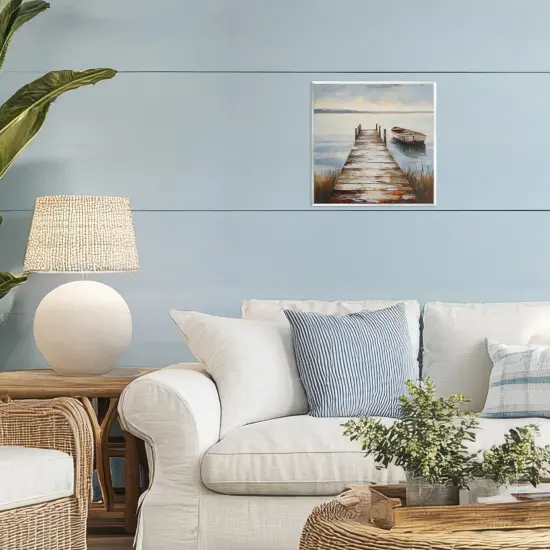 Stupell Industries Shimmering Lake Seascape Wall Plaque, design by LSR Creative Studio {2}