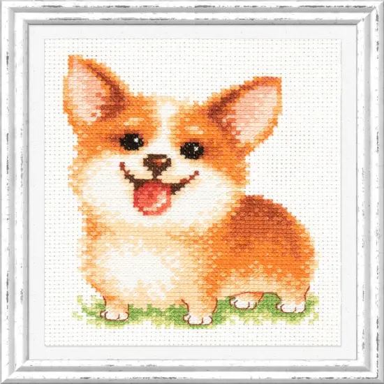 Keep a Smile 16-18 Counted Cross-Stitch Kit {1}