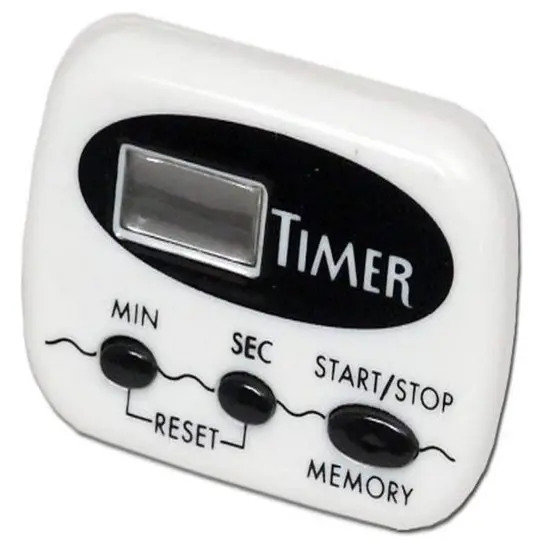 Chef Craft 99 Minute Extra-Loud Beep Digital Timer with Magnetic Clip {1}