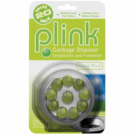 Plink Simply Fresh Garbage Disposal Cleaner Disposer Deodorizer - 20 Treatments {1}