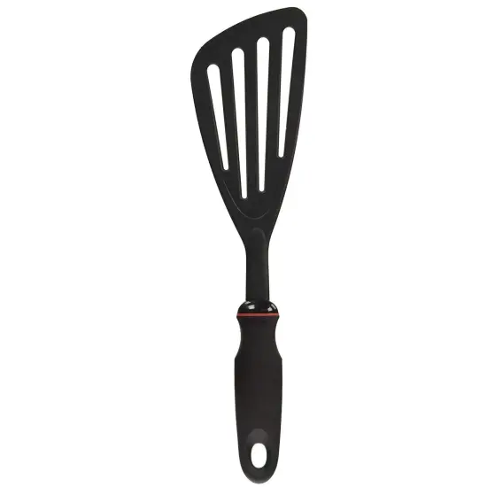 Norpro 12" Long Grip-EZ Handle Slotted Nylon Turner Spatula {2}
