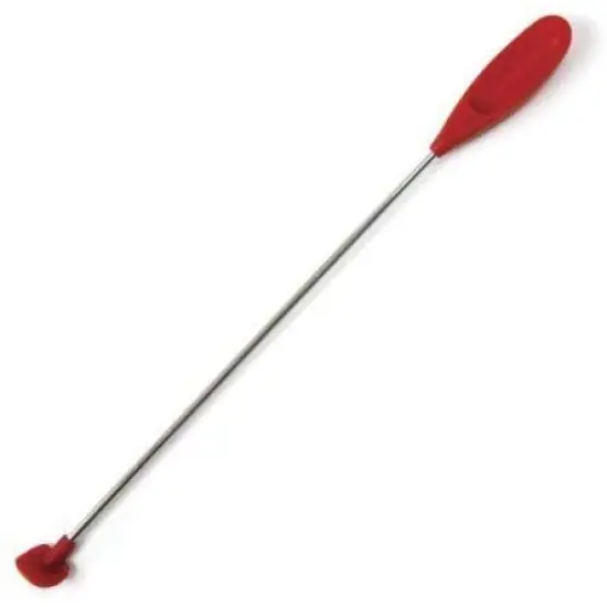 Norpro Jar Scraper Silicone Spatula (4-pack, Combo (Red & Blue)) {3}