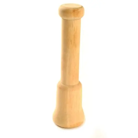 Norpro 6" Solid Wood Double Sided Pastry Tart Tamper {1}