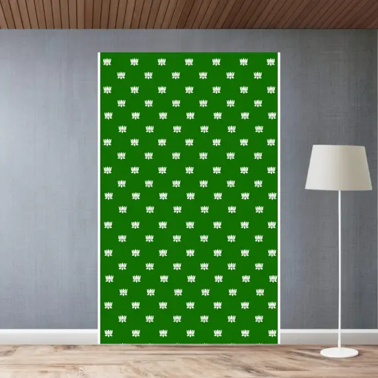 Lotus Backdrop Indian Traditional Cloth Indian Festival Decor Indian Pooja Wall Decor Indian Wall Art Photo Decor Banner Decorative Pooja Cloth Hindu Wedding Favor Green {1}