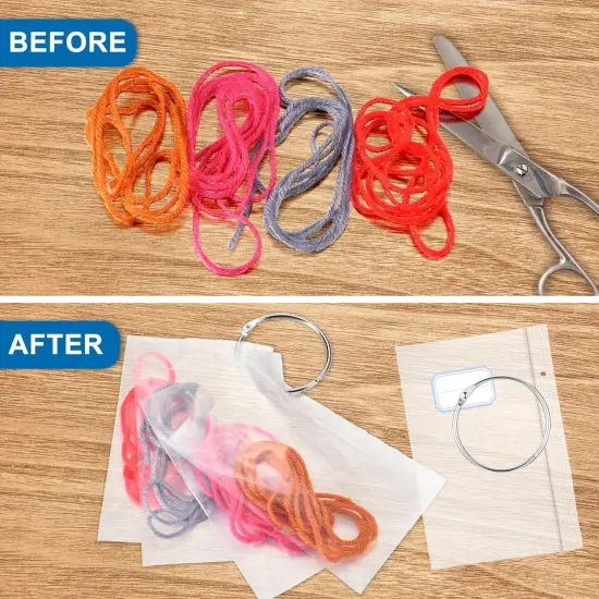 240 Pcs Embroidery Floss Cross Stitch Bag Organizer {2}