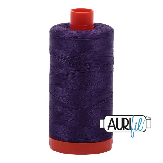 Eggplant (4225) | 50wt Large Spool (1300M / 1422Y) | Aurifil Thread {1}