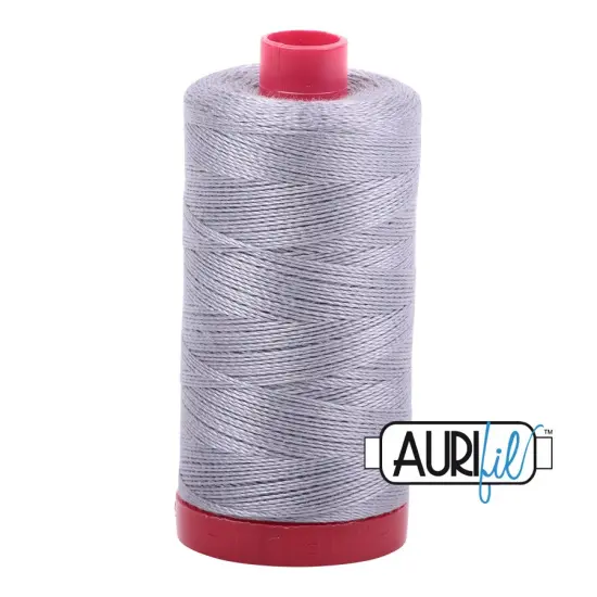 Grey (2605) | 12wt Large Spool (325M / 356Y) | Aurifil Thread {1}