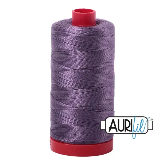 Plumtastic (6735) | 12wt Large Spool (325M / 356Y) | Aurifil Thread {1}