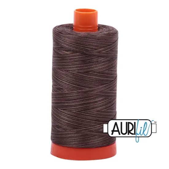 Mocha Mousse - Variegated (4671) | 50wt Large Spool (1300M / 1422Y) | Aurifil Thread {1}