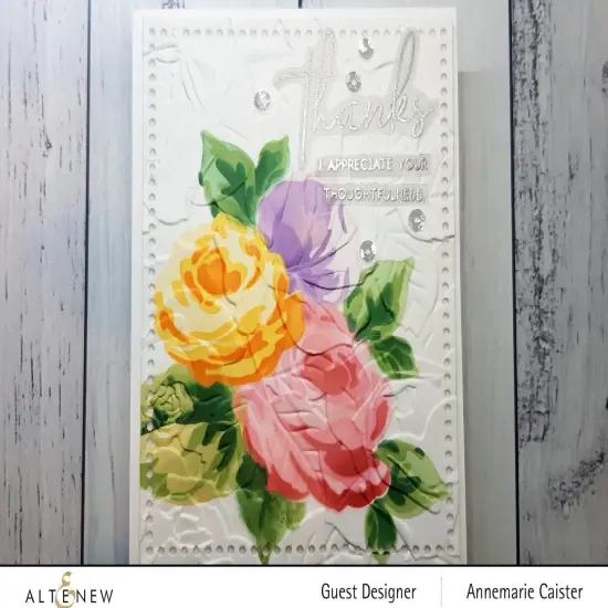 Rose Mellow Stencil Set (3 in 1) {5}