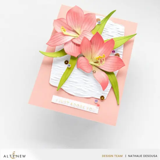 Craft-A-Flower: Amaryllis Die Set {5}