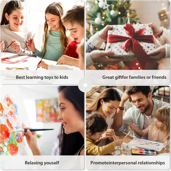 Paint by Numbers Kit for Adults Easy Crafts for Women Beginner DIY Succulent Cactus Canvas Painting for Kids {3}