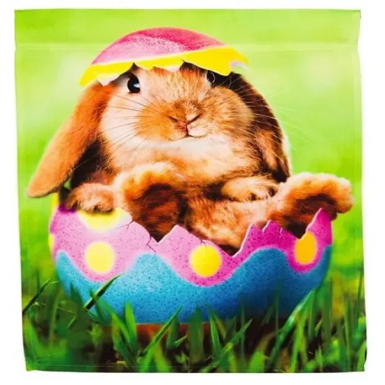 Easter Egg Garden 2 Sided Yard Flag {2}