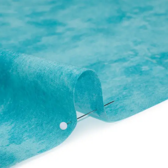 1 Yard Bermuda Breeze Toscana Quilting Cotton 44 inch Wide Soft Abstract Print Fabric {2}