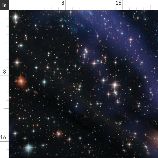 Various Fabrics by the Yard or Fat Quarter Galaxy Space Universe Stars Sky Custom Printed Fabric by Spoonflower {2}