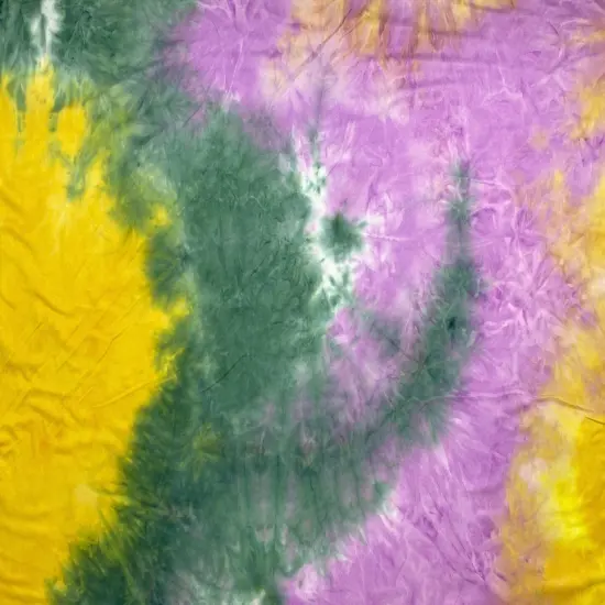 1 Yard Ultra Soft DTY Double Sided Brushed Knit Tie Dye Fabric Stretch Lightweight 58-60 Inch Width Coral {3}