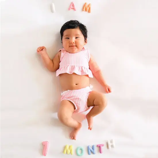 MILESTONE FELT NUMBERS IN PASTEL {4}