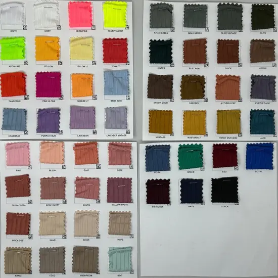 1 Yard 8x3 Yummy Brushed Rib Knit Solid Fabric Soft Stretchy 58"-60" Width Beige {5}