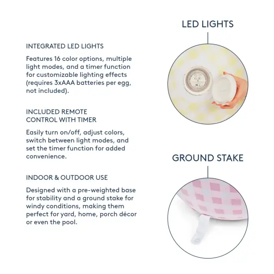 INFLATABLE EASTER EGGS {6}