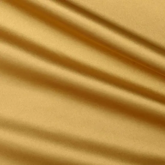 1 Yard Gold Satin-Charmeuse Fabric 60&Prime; Inch Wide, GSM 175 {1}