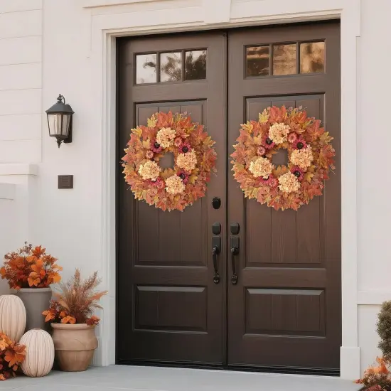 28'' Large Fall Wreath {4}