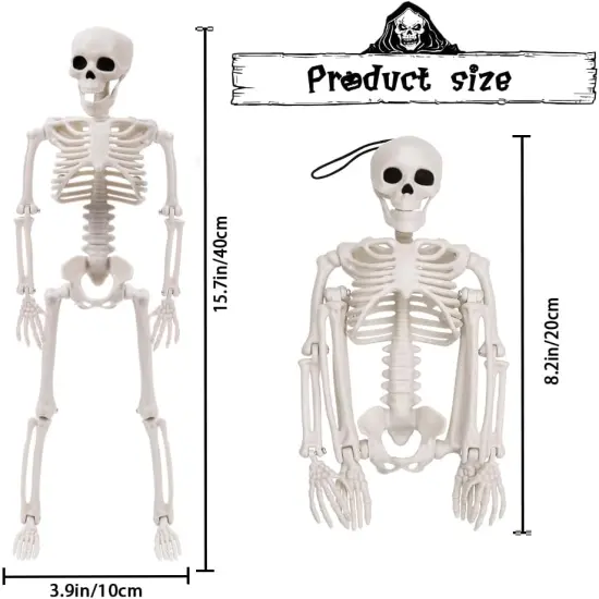 2pcs 16&rdquo; Skeleton Halloween Decoration {2}