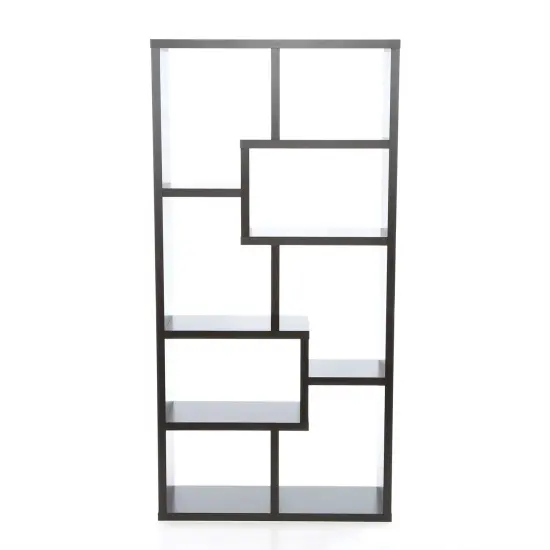 Modern 70.75-inch High Display Cabinet Bookcase with 10 Shelves {1}