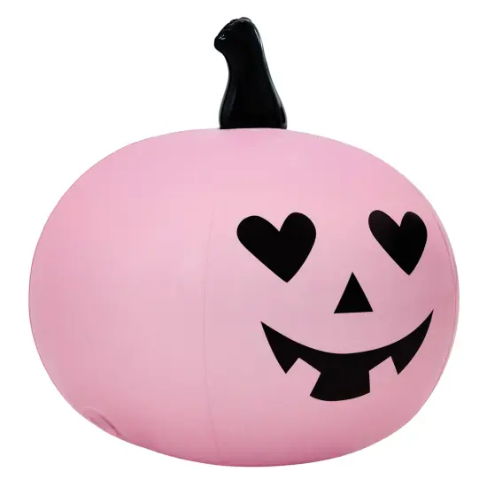 3' Pink Jack-o'-Lantern Inflatable {2}