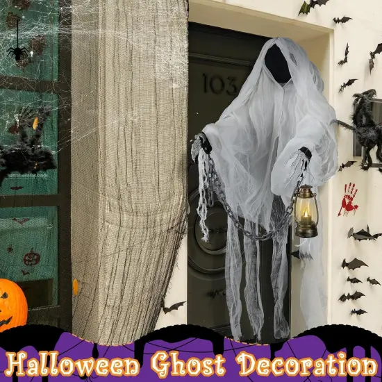 Halloween Hanging Grim Reapers Decorations Faceless Hanging Ghost {4}