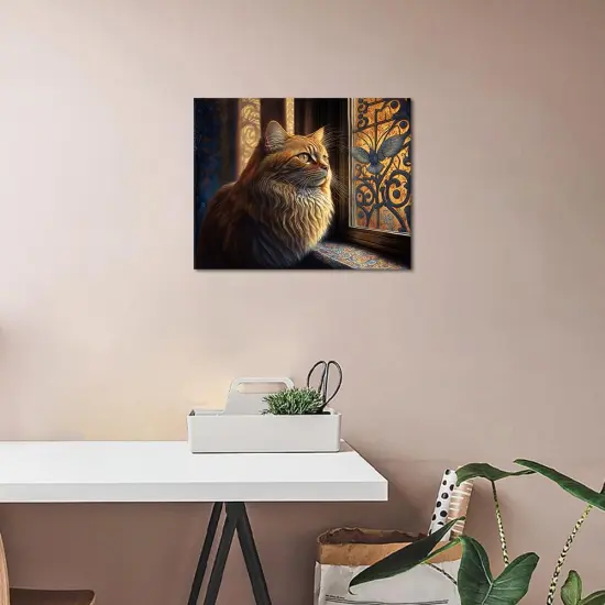 Paint by Numbers Cat {2}