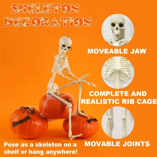 5 Packs 16" Halloween Skeletons {4}