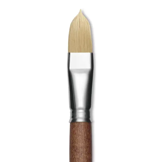 Escoda Futura Synthetic Bristle Brush - Series 5414, Filbert, Size 20, Long Handle {1}