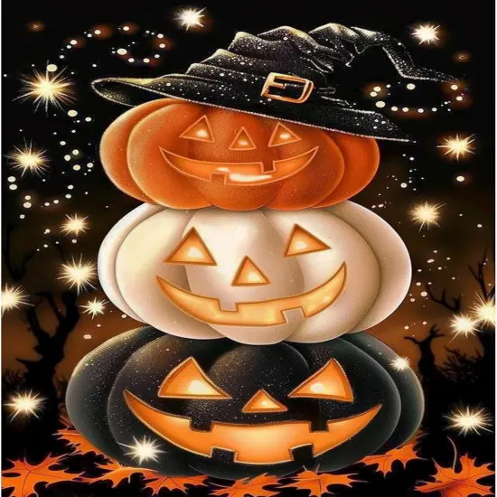 12x16in - Pumpkin Diamond Painting Kits for Adults {1}