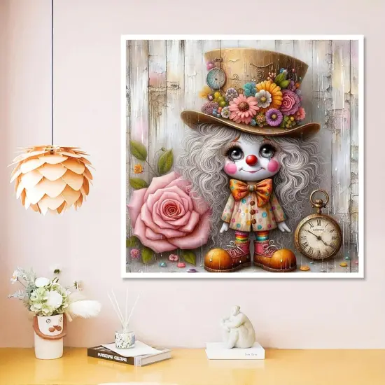 Clown Diamond Art Kits for Beginners {3}