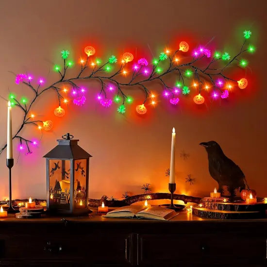 Halloween Decoration Lights 6 FT 54 LED {2}