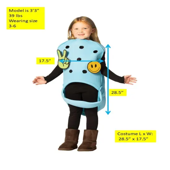 Garden Clog Beach Shoe Costume, Child Sizes 3-6 & 7-10 {5}