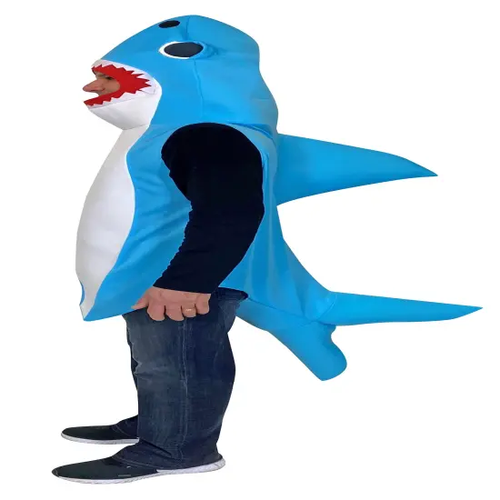 Ultimate Pink or Blue Shark Costume, Adult Size Small-Medium & Large-XL {3}