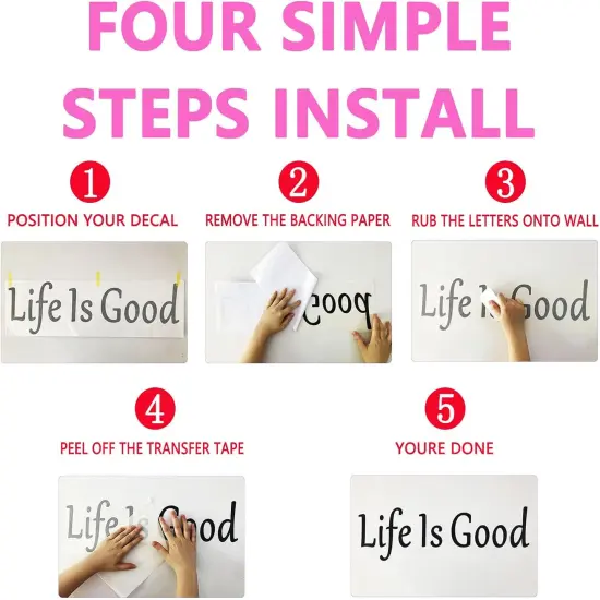 Bible Verse Wall Decals, God Wall Decals, Quotes Christian Religious Family -28"X16" {3}